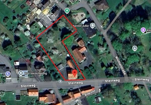 Immobilie in Meißner - Zweifamilienhaus mit großem Garten (vollunterkellert) Nähe Eschwege - Bild 1