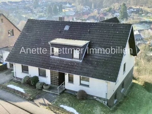 Immobilie in Delligsen - Grünenplan am Bocksberg - Traumhaus für Familien & Kapitalanleger mit Panoramablick - Bild 0