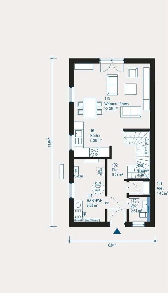 Immobilie in Ötigheim - Durchdachtes Doppelhauskonzept mit flexibler Gestaltung - Das Double 1 für Ihre individuellen Wohntr - Bild 3