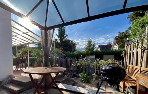 Immobilie in Bergatreute - Reiheneckhaus statt Wohnung: 139 m², Garten, überdachte Terrasse & Tiefgarage - Bild 2