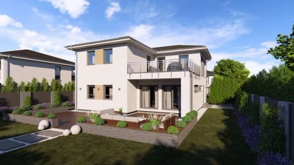 Immobilie in Ascheberg - Elegante Stadtvilla in Ascheberg - Individuell geplantes Traumhaus mit moderner Niedrigenergietechni - Bild 1