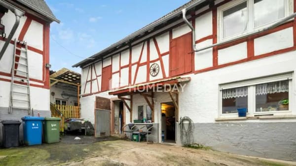 Immobilie in Hungen - Einfamilienhaus mit Scheune und Nebengebäuden in ruhiger Lage - Bild 3