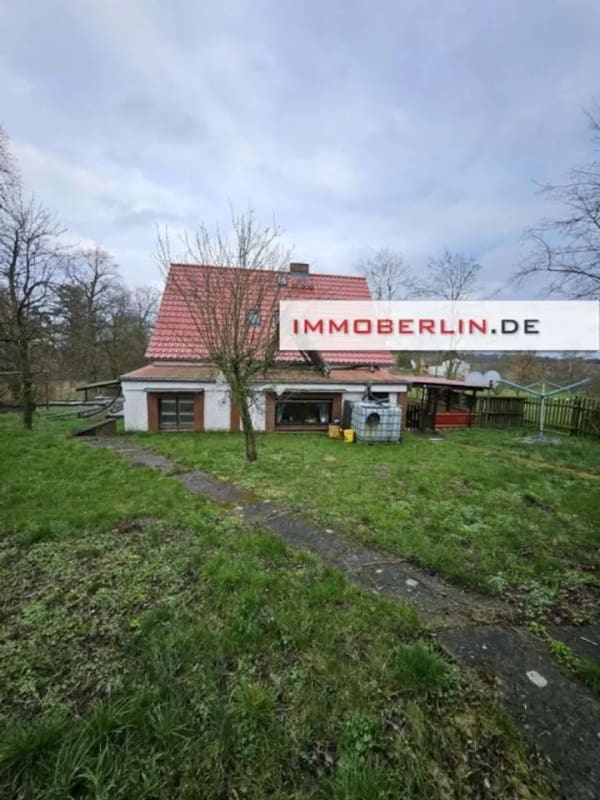 Immobilie in Märkische Höhe - IMMOBERLIN.DE - Schönes Einfamilienhaus auf großzügigem Grundstück in ländlicher Lage - Bild 1