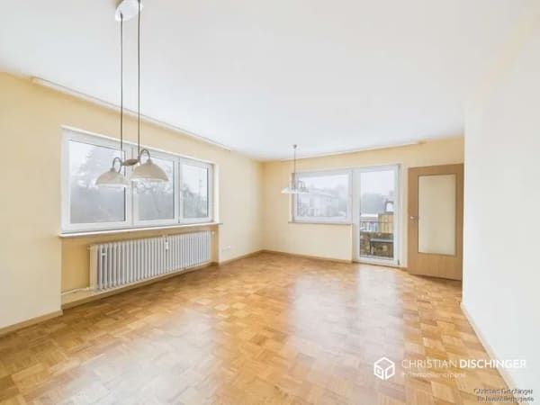 Immobilie in Obertraubling - Ruhe genießen, Garten erleben: Modernisiere 3-Zimmer-Wohnung mit Privatgarten - Bild 1