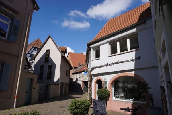Immobilie in Ladenburg - Einzigartiges Altstadtjuwel mit großzügiger Wohneinheit und Gewerbefläche von Privat zu verkaufen! - Bild 1