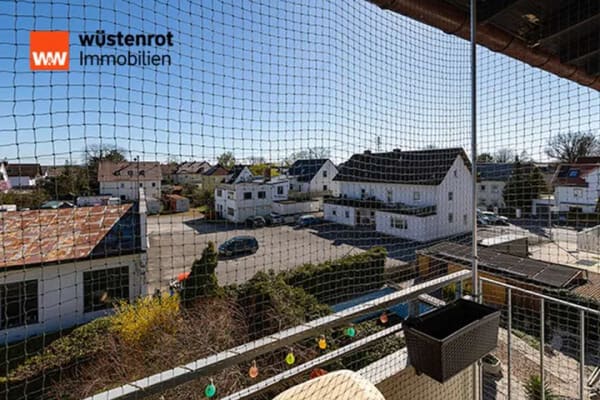 Immobilie in Maisach - Sonnige 2.5 Zimmer Whg in Maisach- nahe der S-Bahn, ca.72m²  m. Balkon, Keller u. Kfz.-Stellplatz - Bild 3
