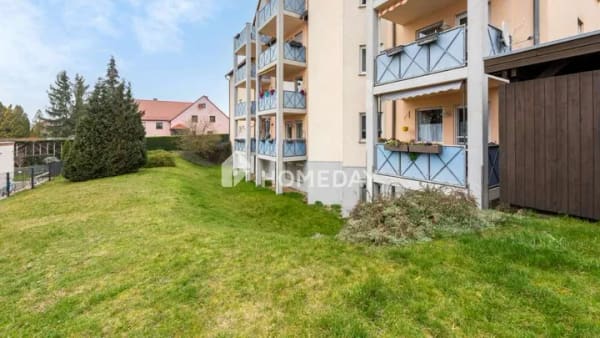 Immobilie in Brandis - 3-Zimmer-Wohnung mit Balkon und Carport in gepflegter Wohnanlage - Bild 1