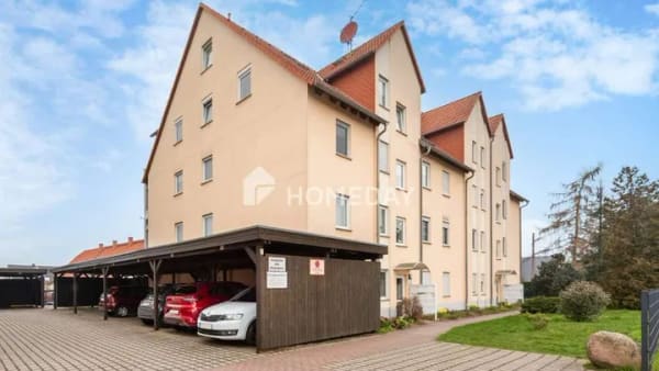 Immobilie in Brandis - 3-Zimmer-Wohnung mit Balkon und Carport in gepflegter Wohnanlage - Bild 2