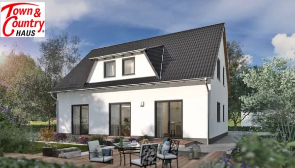Immobilie in Stegaurach - Modernes Town & Country Landhaus 142 – viel Platz, klare Grundrisse, zukunftssichere Technik in Mühldorf bei Stegaurach (Nähe Bamberg) - Bild 1