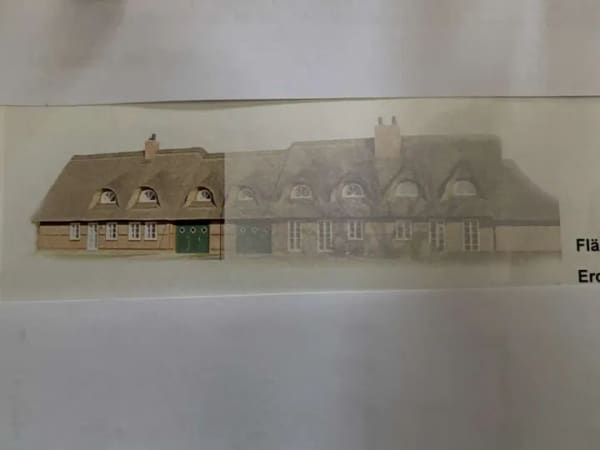 Immobilie in Amelinghausen - -PROVISIONSFREI-  Endreihenhaus im modernen, klassischen Landhausstil. Wohnen unter Reet.  - Bild 2