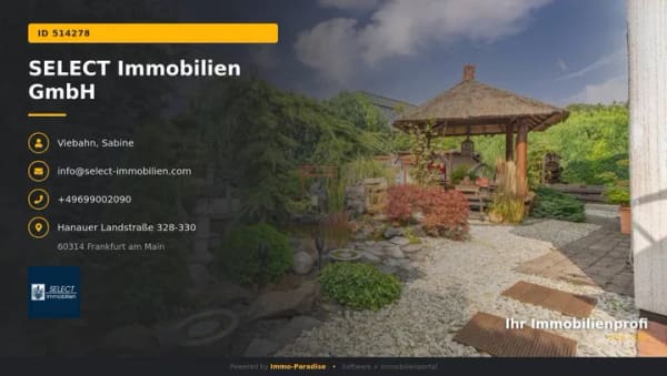 Immobilie in Friedrichsdorf - Raumriese mit japanischem Garten - Einfamilienhaus mit viel Charme in Friedrichsdorf - Bild 1