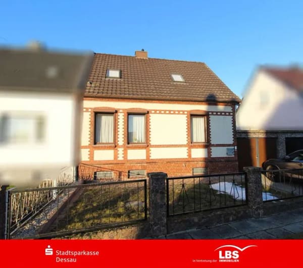 Immobilie in Dessau-Roßlau - Ihr neues naturnahes Familienheim! - Bild 0