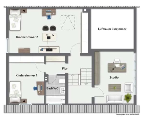 Immobilie in Steinenbronn - Freie Gestaltung! Charmantes freistehendes Einfamilienhaus mit Garten! - Bild 2
