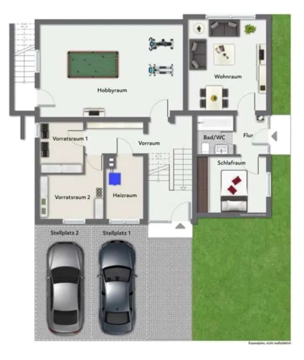 Immobilie in Steinenbronn - Freie Gestaltung! Charmantes freistehendes Einfamilienhaus mit Garten! - Bild 3