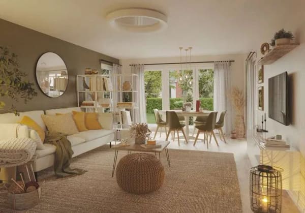 Immobilie in Schallodenbach - Winkelbungalow 128, Preis inkl. Grundstück, massiv gebaut - Bild 2