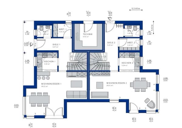 Immobilie in Neuenkirchen-Vörden - Ein Zuhause für 2 Familien inkl. Grundstück - Bild 4