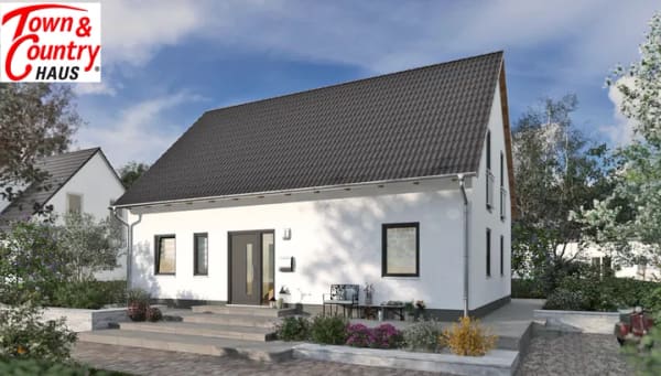 Immobilie in Strullendorf - Modernes Town & Country Landhaus 142 – viel Platz, klare Grundrisse, zukunftssichere Technik in STRULLENDORF bei Bamberg - Bild 1
