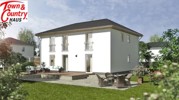 Immobilie in Strullendorf - Town & Country Flair 180 Duo – ca. 186,63 m² Netto-Raumfläche | modernes Familienkonzept in STRULLENDORF bei Bamberg - Bild 1