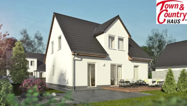 Immobilie in Strullendorf - Town & Country Flair 134 – modernes Familienhaus mit ca. 143,9 m² Netto-Raumfläche in STRULLENDORF bei Bamberg - Bild 0