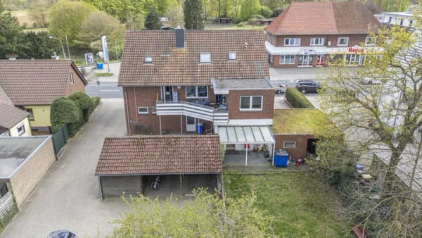Immobilie in Meppen - Mehrparteienhaus mit 4 Wohneinheiten, Garage, Praxis &Erweiterungsmöglichkeit auf großem Grundstück! - Bild 3
