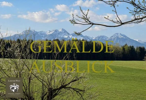 Immobilie in Riedering - Ausblick wie ein Gemälde - Maisonette Wohnung mit wunderbarem Panoramablick - Bild 0