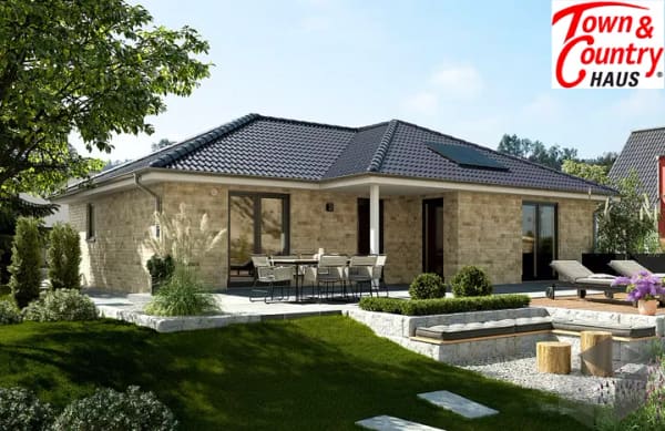 Immobilie in Zapfendorf - Town & Country Winkelbungalow 108 – modernes Wohnen auf einer Ebene in ZAPFENDORF bei Bamberg - Bild 2