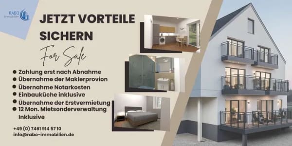 Immobilie in Pfullendorf - Energieeffizient wohnen & clever investieren – moderne Apartments im KfW-40-Standard - Bild 1
