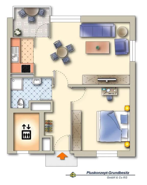 Immobilie in Celle - REDUZIERT - Apartment in Celle unter 12-facher Jahresmiete - Bild 0