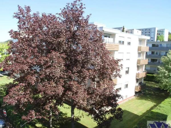 Immobilie in Wittlich - Eigentumswohnung im 3. OG, Endetage, mit großem Balkon, EBK und Stellplatz. Blick über Wittlich - Bild 0