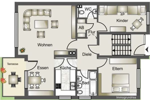 Immobilie in Elchingen - Dreifamilienhaus in sehr guter Lage – zwei freie Einheiten mit Miet- und Wertsteigerungspotenzial - Bild 4