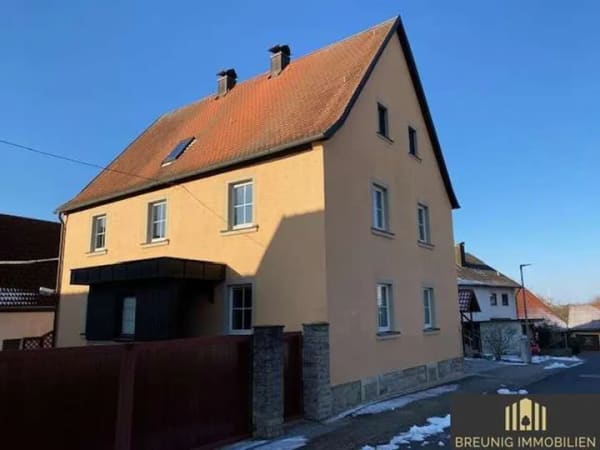 Immobilie in Oberschwarzach - Wohnhaus mit Scheune und Photovoltaikanlage in Oberschwarzach - Bild 4
