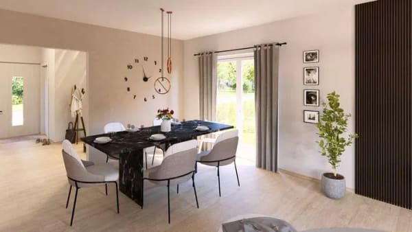 Immobilie in Weisenbach - Modernes Wohnen im Bauhausstil - Ihr individuell geplantes Fertighaus Highline 1 - Bild 4