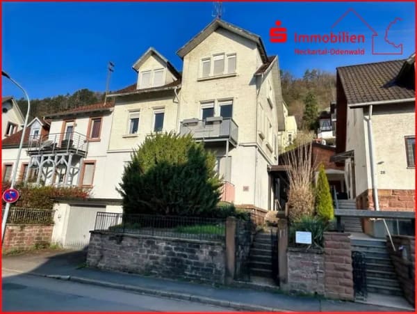 Immobilie in Mosbach - Wohnhaus mit Stil u. Charme! Tolles Zweifamilienhaus m. Grundstück, Nebengebäude u. Garage - Bild 0