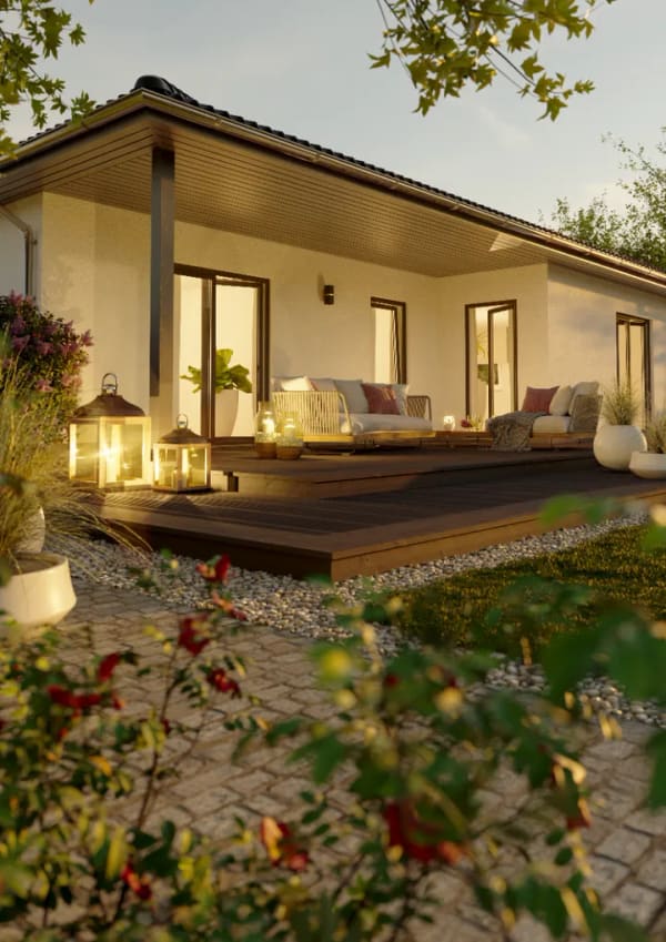 Immobilie in Pfarrweisach - Wohnglück im Bungalow in Pfarrweisach - Ihr Rückzugsort für jeden Lebensabschnitt - Bild 0