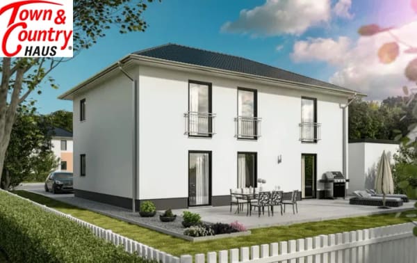 Immobilie in Knetzgau - Town & Country Flair 180 Duo – ca. 186,63 m² Netto-Raumfläche | modernes Familienkonzept in KNETZGAU - Bild 0