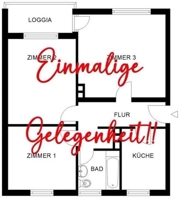 Immobilie in Hausham - "Attraktive 3-Zimmer-Wohnung mit eigenem Garten!!" - Bild 0