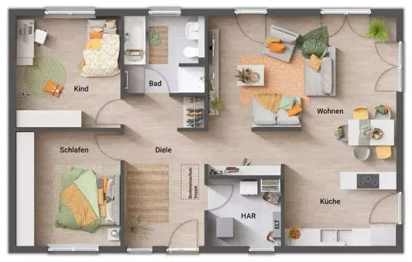 Immobilie in Mitwitz - Familienfreundlicher Bungalow im idyllischen Neundorf - Bild 1