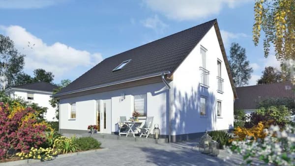 Immobilie in Steinbach am Donnersberg - Haus mit ELW massiv gebaut, Preis inkl. Grundstück - Bild 1