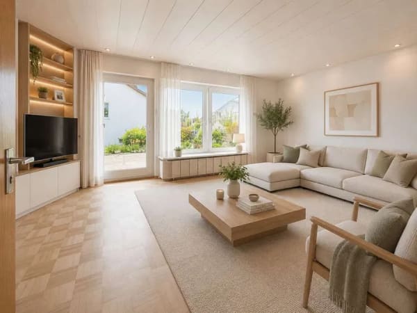 Immobilie in Höchberg - Einfamilienhaus in Höchberg: Viel Platz, Garten und die Chance, Ihr Traumhaus selbst zu gestalten - Bild 4