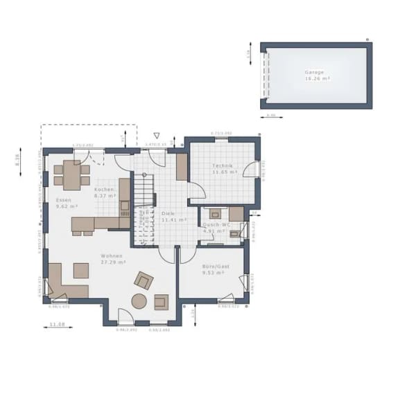 Immobilie in Buttenheim - Vor den Toren Nürnbergs: Ihr Traumhaus mit Schwabenhaus – Neubau nach Maß - Bild 4