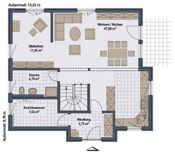 Immobilie in Buttenheim - Ihr neues Zuhause: moderner Neubau mit Garten - Bild 4