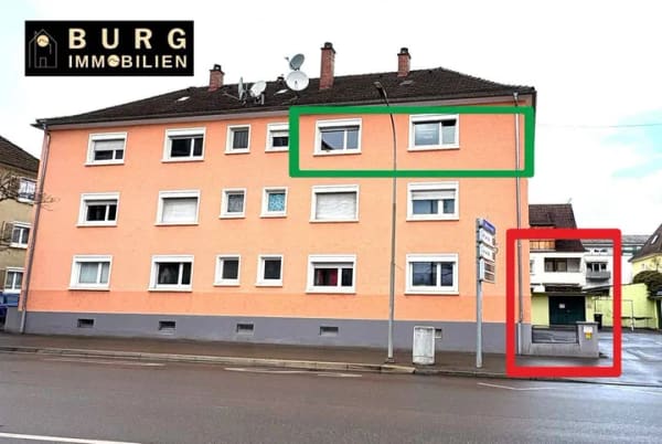 Immobilie in Singen (Hohentwiel) - 2,5 -Zimmer-Wohnung Stadtmitte – sofort verfügbar - Bild 2