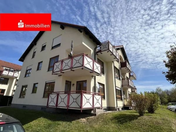 Immobilie in Unterwellenborn - Attraktive 3-Zimmer-Wohnung mit Balkon und Stellplatz - Bild 0