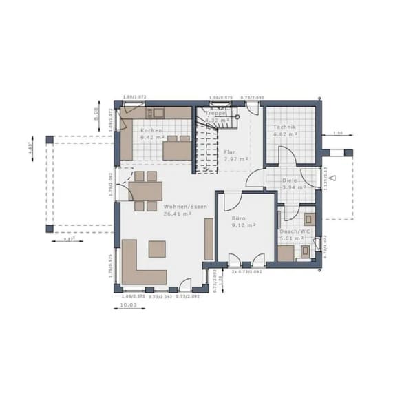 Immobilie in Allersberg - Wo Zukunft Geborgenheit trifft – Neubau mit Grundstück in Allersberg - Bild 4