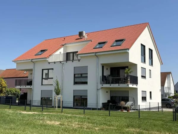 Immobilie in Edesheim - TOP-Angebot!!! NEUBAU Penthouse-Wohnung mit Klimaanlage, Dachterrasse und Blick auf den Pfälzerwald - Bild 0