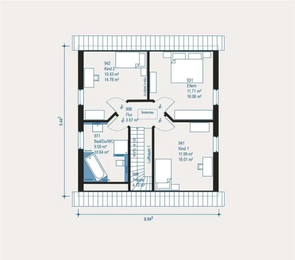 Immobilie in Langweiler - Geräumiges Einfamilienhaus Home 2 - Viel Platz für die ganze Familie - Bild 2