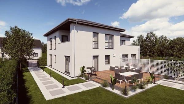 Immobilie in Heinzenhausen - Moderne Mehrfamilienhaus-Architektur: Apartment 2 mit flexiblen Wohnkonzepten - Bild 1