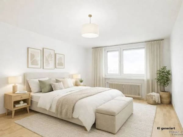 Immobilie in Oberasbach - Großzügige 2-Zimmer-Wohnung mit Balkon und Tiefgaragenstellplatz - Bild 0