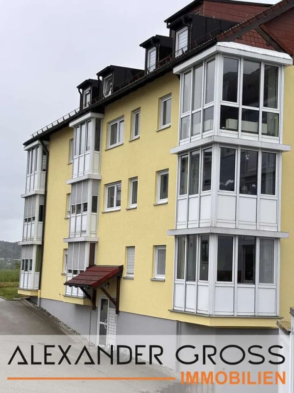 Immobilie in Pegnitz - Pfiffige 3-Zimmerwohnung mit Balkon und TG-Platz in Pegnitz - Bild 0