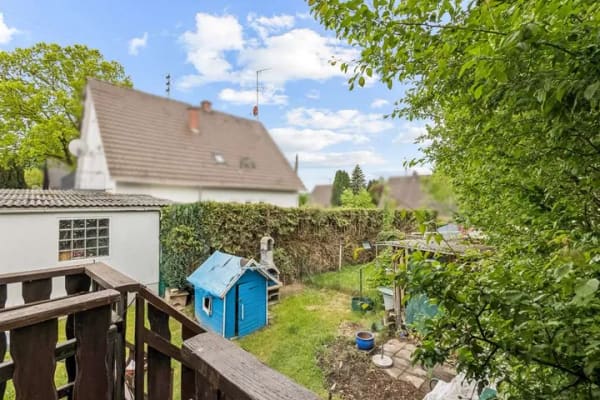 Immobilie in Emersacker - Ihr neues Zuhause im Grünen – helle 3-Zimmer-Wohnung mit Balkon & Gartenanteil - Bild 1